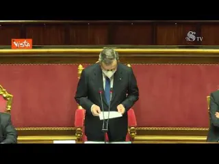 Draghi al Senato: "Voglio lanciare un messaggio di fiducia a tutti gli italiani"