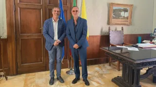 Catanzaro, il sindaco Fiorita incontra il presidente del Tribunale Giuseppe Spadaro
