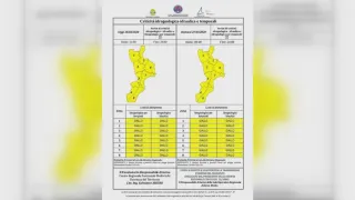 Maltempo, scende da arancione a gialla l'allerta meteo in Calabria