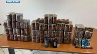 Chiamata per un incidente, la Polizia trova 34kg di droga
