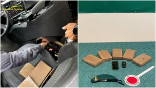 Viaggiava in auto con 5 chili di cocaina: arrestato corriere della droga a Falerna