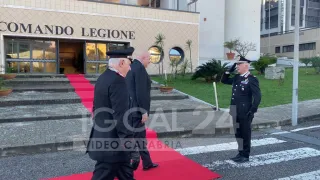 VIDEO | Visita in Calabria del ministro Crosetto: «Carabinieri forza più efficiente contro la 'ndrangheta»