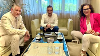 Il ministro Giuli e il sottosegretario Ferro incontrano il presidente Occhiuto