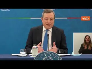 Il meglio della conferenza stampa del premier Draghi in 5 minuti