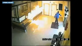 VIDEO | Appiccò incendio al Comune di Gioia Tauro: arrestato