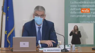 Coronavirus, Brusaferro (ISS): «Curva comincia ad appiattirsi, incidenza rallenta» (VIDEO)