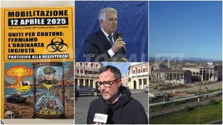 Bonifica: Crotone scende in piazza contro l'ordinanza del commissario