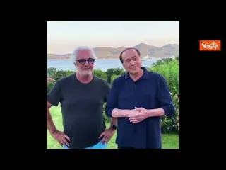 Briatore e Berlusconi insieme si Instagram, il video diventa virale