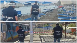 Guardia di Finanza, controlli sul demanio a Cariati: scattano i sequestri