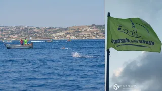 Alla Traversata dello Stretto presenti anche gli Anzianotti
