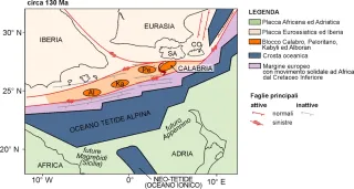 Calabria, ricostruita la sua posizione originaria accanto a Spagna e Francia: lo studio dell'Ingv