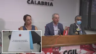 Sviluppo della Calabria: la Cgil presenta un documento destinato alle istituzioni e alla politica (VIDEO)