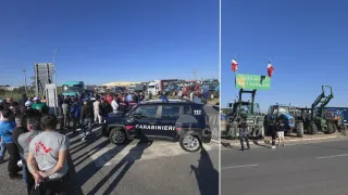 Caro carburante: protestano gli agricoltori del Crotonese, bloccata Passovecchio