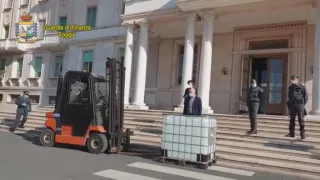 Foggia, devoluti oltre 9mila litri di alcool etilico per la produzione di disinfettante (VIDEO)