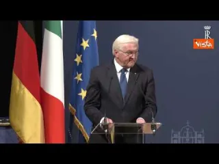 Il presidente tedesco Steinmeier cita Battiato: "Sicilia bedda"
