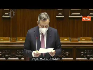 Draghi: "Ho fiducia nel mio popolo in un momento in cui serve solidarietà e responsabilità"