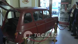 In mostra per la prima volta la Renault 4 di Moro