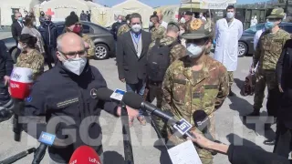 VIDEO | Figliuolo e Curcio a Cosenza: «La Calabria è allineata al piano vaccinale»