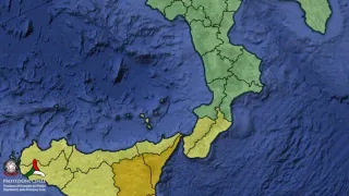 Maltempo: ancora piogge, temporali e venti di burrasca in Sicilia e in Calabria giovedì 28 ottobre