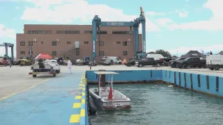 Inaugurato il bacino di varo ed alaggio del porto di Corigliano-Rossano