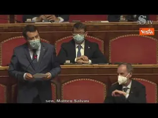 Salvini: "Grazie a Draghi per aver dato autorevolezza al Paese"