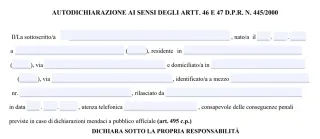Italia zona rossa: ritorna l'autocertificazione per effettuare gli spostamenti (SCARICALA QUI)