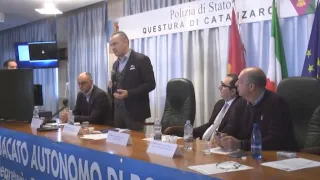Carenze nella questura di Catanzaro: riunione del Sap con il segretario generale Paoloni (VIDEO)