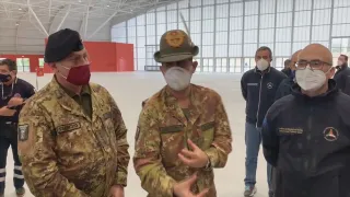 VIDEO | Coronavirus, il commissario Figliuolo a Catanzaro: «In Calabria 4 hub per vaccinare»