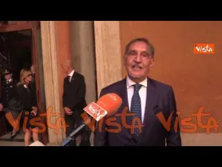 La Russa: "Un onore il fatto che Papa Francesco abbia reso omaggio a Napolitano e all'Italia"
