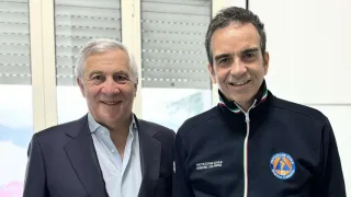 Il vicepremier Tajani in Calabria incontra Occhiuto in clinica