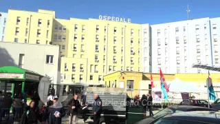 Sciopero Cgil e Uil, si parte dalla sanità: sit-in all'ospedale di Crotone