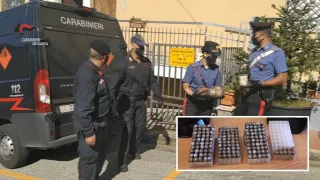 Trovati nel Vibonese proiettili ed esplosivo con detonatore: artificieri lo fanno brillare (VIDEO)