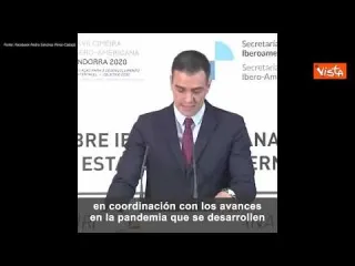 Sanchez: "La Spagna donerà 7.5 milioni di dosi contro il Covid 19 all'America Latina e ai Caraibi"