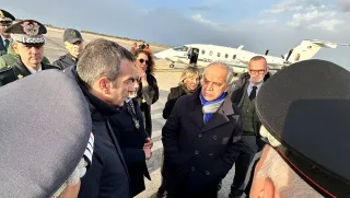 Crotone: il ministro Piantedosi ed il presidente Occhiuto sul luogo della tragedia