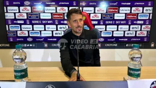 CALCIO | Greco (Crotone): «Una prova di cuore, personalità e carattere»