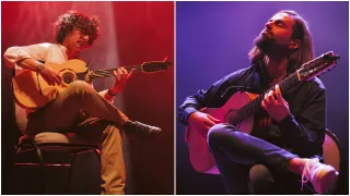 Musica: grande successo al Womex 2023 del duo di chitarra battente Loccisano-De Carolis