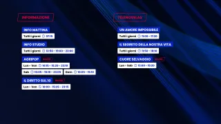 Video Calabria: informazione e telenovelas nel palinsesto di primavera