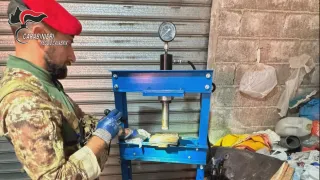 Scoperta raffineria di cocaina in Aspromonte