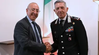 Il Prefetto Di Nuzzo in visita alla Legione Carabinieri Calabria