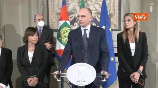 Consultazioni, Letta (PD): «Da noi opposizione ferma» (VIDEO)