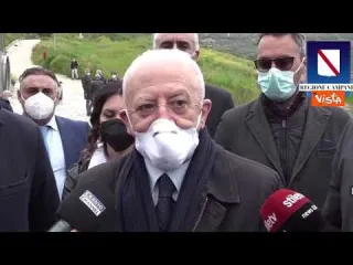 De Luca: "Situazione rimane delicata ma molti contagiati sono asintomatici"