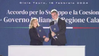 FSC, Meloni ed Occhiuto firmano l'Accordo: alla Calabria 2,5 miliardi