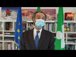 Fontana: “Da lunedì 26 Lombardia in zona gialla. Salvaguardiamo questo risultato dopo sacrifici”