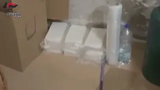Cocaina dal Sud America, 4 arresti: laboratorio in Calabria