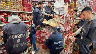 Sequestrati oltre 400mila prodotti natalizi non sicuri tra Crotone e Cosenza