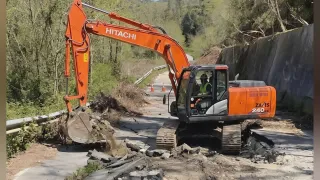 Frana sulla SP 53, Anas avvia i lavori nel Vibonese
