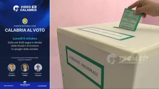 REGIONALI 2025 | Spoglio e risultati in diretta su Video Calabria