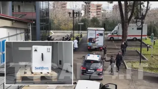VIDEO | Coronavirus, arrivate allo "Spallanzani" le prime dosi del vaccino anti Covid