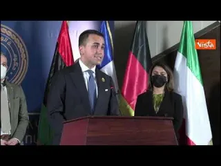 Di Maio a Tripoli: "Qui per testimoniare sostegno Ue alla strada della pace"