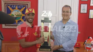 Cariati riabbraccia il suo campione Antonio Fuoco